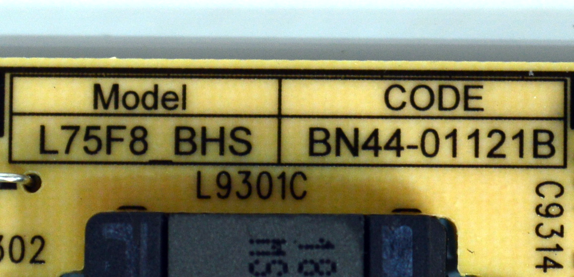 FUENTE DE PODER ORIGINAL PARA TV SAMSUNG / NUMERO DE PARTE BN44-01121B / L75F8_BHS / BN4401121B / PANEL CY-QD075FHHV1H / DISPLAY ST7461D04-9 V2.1 / BN96-54533B / MODELO QN75LS03DDFXZA / QN75LS03DDFXZA CA01 - Imagen 3