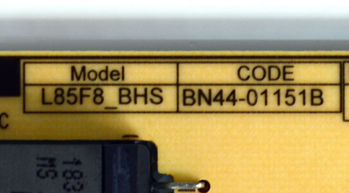 FUENTE DE PODER ORIGINAL PARA TV SAMSUNG / NUMERO DE PARTE BN44-01151B / L85F8_BHS / BN4401151B / PANEL CY-QD085FHAV1H / DISPLAY ST8461D01-5 VER.2.1 / MODELO QN85LS03BAFXZA - Imagen 3
