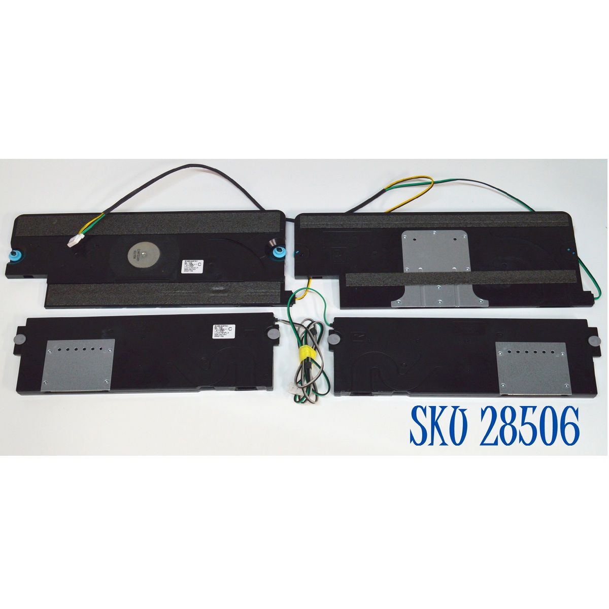 KIT DE BOCINAS ORIGINAL PARA TV SAMSUNG 4 PIEZAS / NUMERO DE PARTE BN96-54679C / BN96-54679X / LAY1005F / A24L04JV01 / A24L02JV01 / MODELO QN75LS03DDFXZA