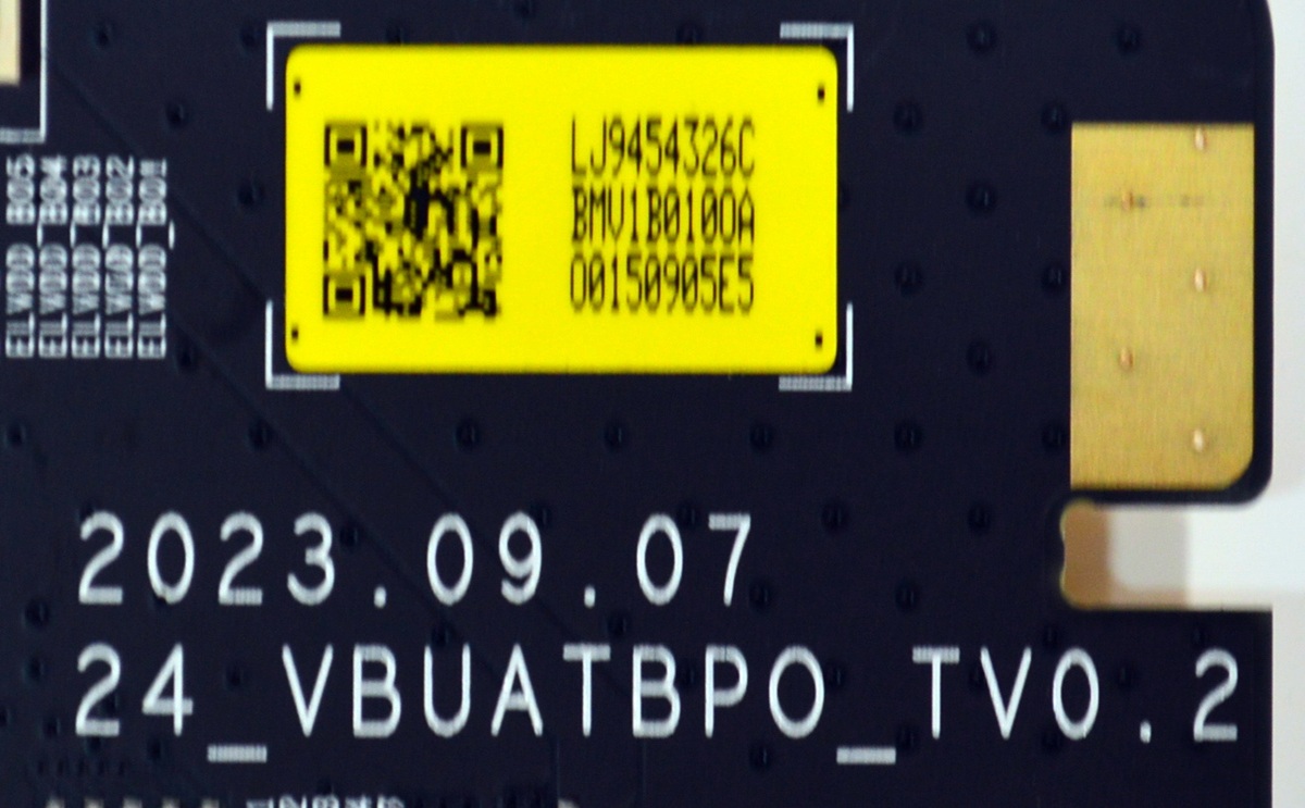 T-CON ORIGINAL PARA TV SAMSUNG / NUMERO DE PARTE BN96-58112C / 24_VBUATBPO_TV0.2 / S06806EE0126C / LJ94-54326C / PANEL CY-AF065FMV1H / MODELO QN65S90FDFXZA / QN65S90FDFXZA FD03 - Imagen 3