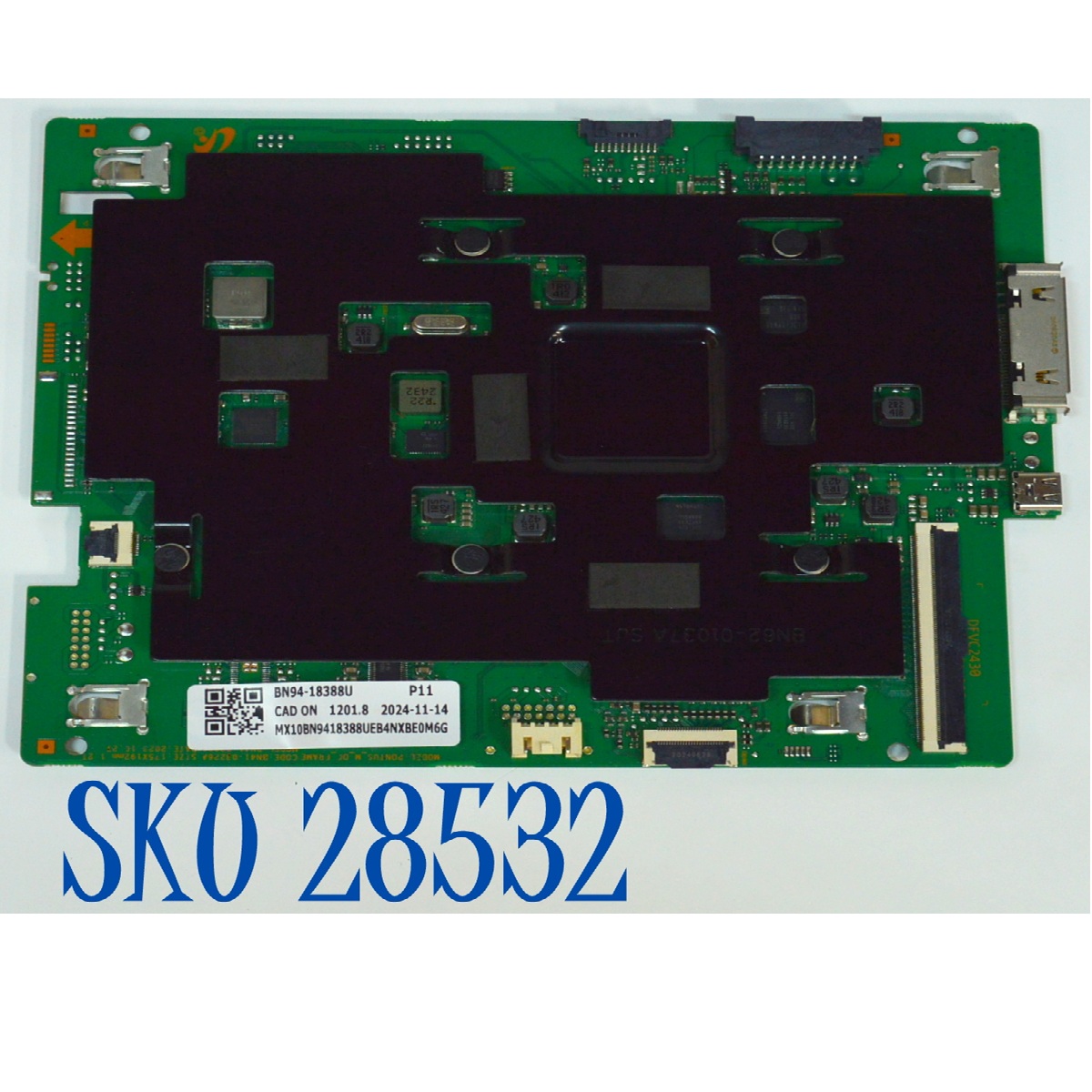 MAIN ORIGINAL PARA TV SAMSUNG QLED 4K UHD HDR SMART TV / NUMERO DE PARTE BN94-18388U / BN41-03226A / BN41-03226 / DFVC2430 / BN9418388U / PANEL CY-QD050HHCV1H / DISPLAY T500QVN04.E / MODELO QN50LS03DDFXZA