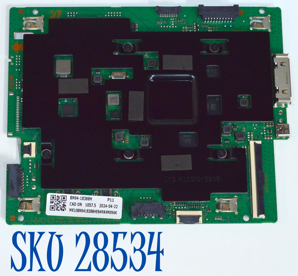 MAIN ORIGINAL PARA TV SAMSUNG QLED 4K UHD HDR SMART TV / NUMERO DE PARTE BN94-18388H / BN41-03226A / BN41-03226 / DFVC2348 / BN9418388H / PANEL CY-QD055FHAV1H / DISPLAY T550QVN07.N / MODELO QN55LS03DDFXZA / QN55LS03DDFXZA AA01