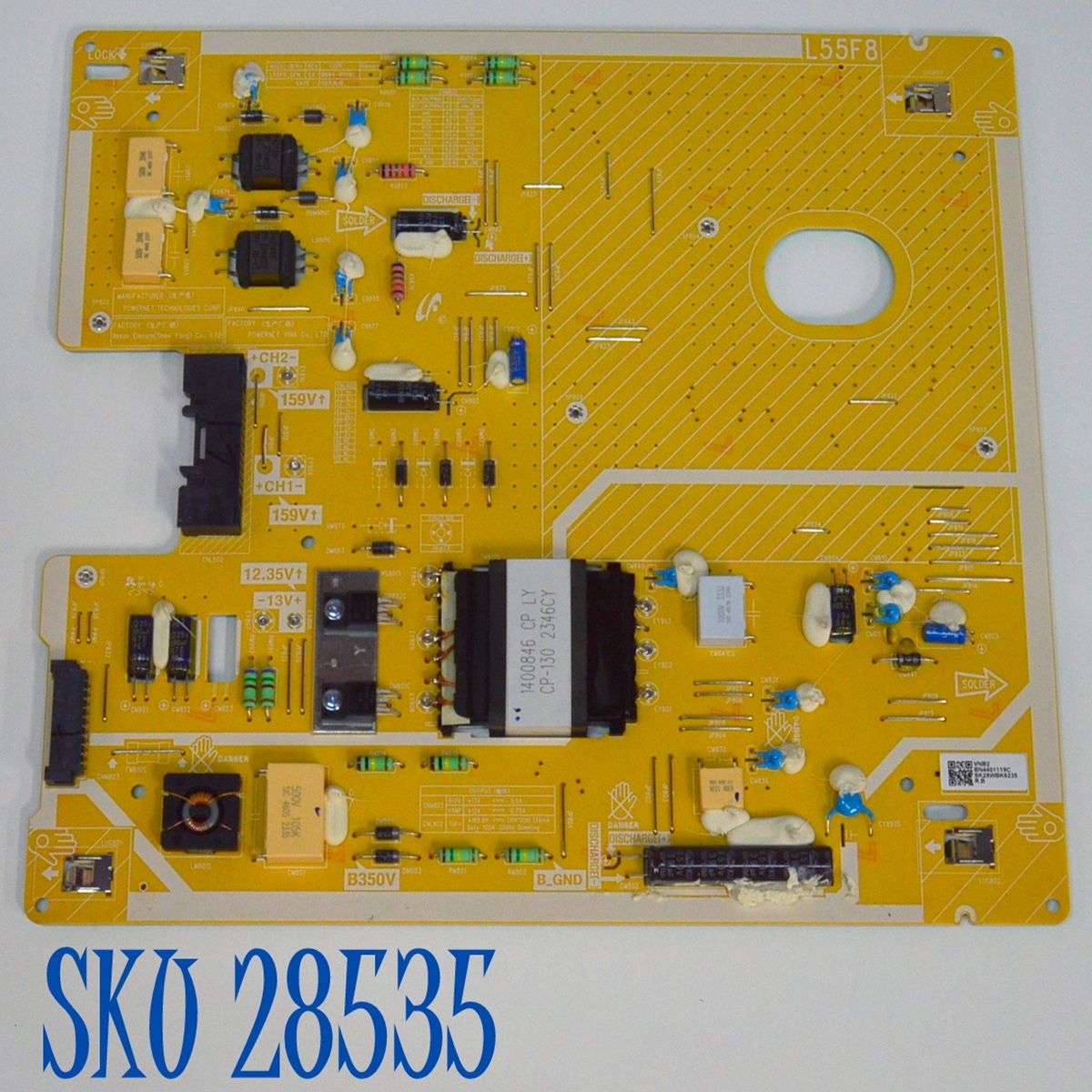 FUENTE DE PODER ORIGINAL PARA TV SAMSUNG / NUMERO DE PARTE BN44-01119C / L55F8_DPN / BN4401119C / PANEL CY-QD055FHAV1H / DISPLAY T550QVN07.N / MODELO QN55LS03DDFXZA / QN55LS03DDFXZA AA01