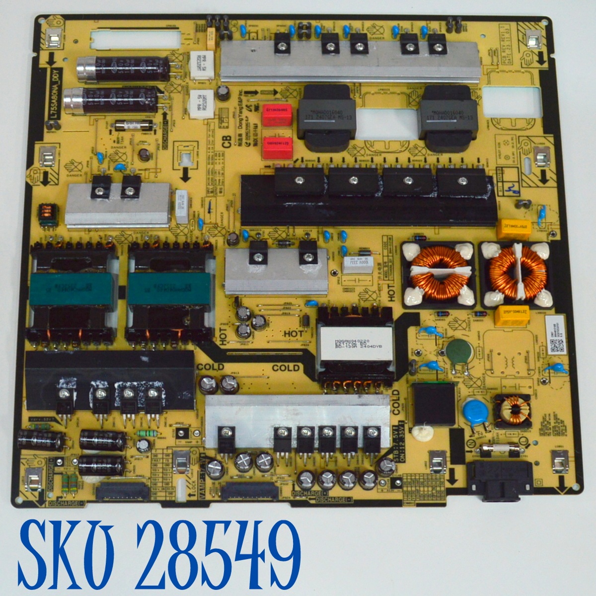FUENTE DE PODER ORIGINAL PARA TV SAMSUNG / NUMERO DE PARTE BN44-01218B / L75SA80NA_DDY / BN4401218B / PANEL CY-TD075FMHV1H / DISPLAY ST7461D04-1 V2.1 / BN96-54532A / MODELO QN75QN85DDFXZA / QN75QN85DDFXZA CA01