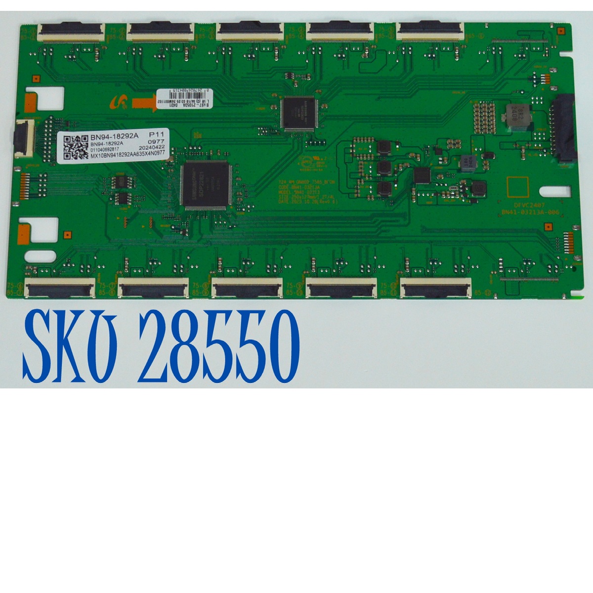 LED DRIVER ORIGINAL PARA TV SAMSUNG / NUMERO DE PARTE BN94-18292A / BN41-03213A / BN41-03213 / BN41-03213A-000 / DFVC2407 / BN97-21053A / BN9418292A / PANEL CY-TD075FMHV1H / DISPLAY ST7461D04-1 V2.1 / BN96-54532A / MODELO QN75QN85DDFXZA / QN75QN85DDFXZA CA01