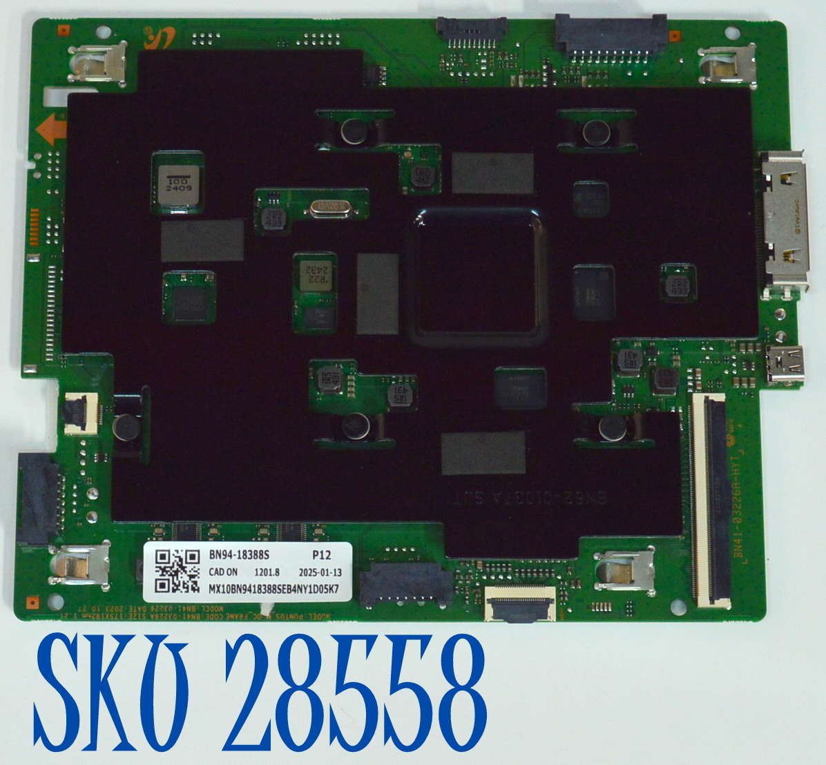 MAIN ORIGINAL PARA TV SAMSUNG QLED 4K UHD HDR SMART TV / NUMERO DE PARTE BN94-18388S / BN41-03226A / BN41-03226 / BN41-03226A-HYT / BN9418388S / PANEL CY-QD085FHHV1H / DISPLAY ST8461D03-4 V2.1 / BN96-57925A / MODELO QN85LS03DDFXZA / QN85LS03DDFXZA CA02