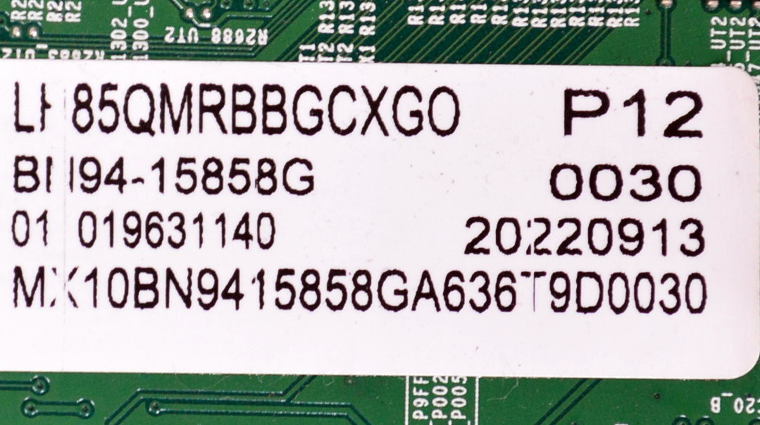 MAIN ORIGINAL PARA TV SAMSUNG 4K UHD SMART TV / NUMERO DE PARTE BN94-15858G / BN41-02805A / BN41-02805 / BN41-02805A-000 / DFVC2218 / BN97-15920K / BN9415858G / PANEL CY-RT085HGAVZH / DISPLAY P850QVN05.0 / BN96-56650B / MODELO LH85QMRBBGCXGO AA01 / QM85R-B - Imagen 2