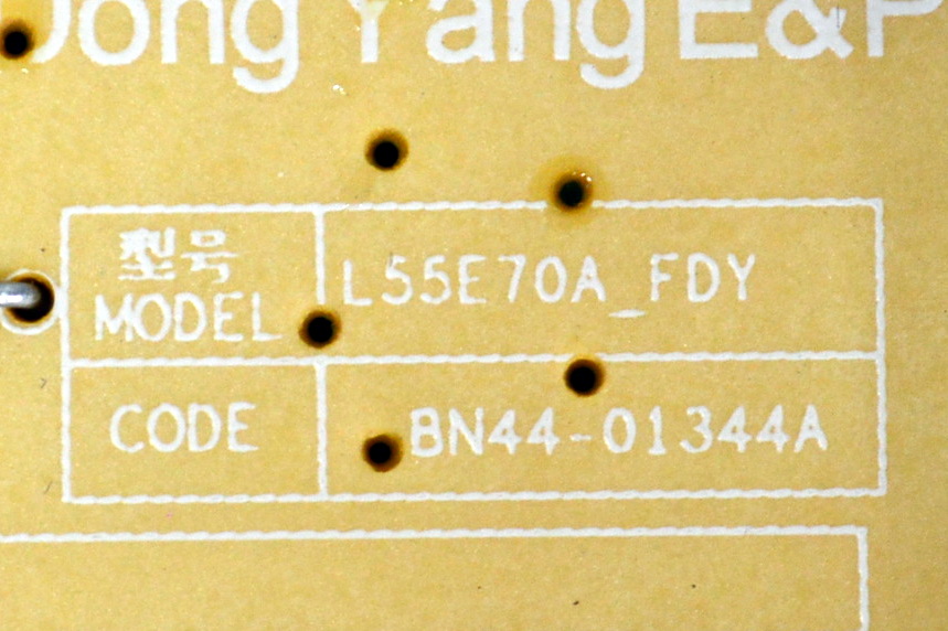 FUENTE DE PODER ORIGINAL PARA TV SAMSUNG / NUMERO DE PARTE BN44-01344A / L55E70A_FDY / PANEL CY-QF055RLAV1H / DISPLAY T550QVN07.Y / BN96-60290A / MODELO QN55QN70FDFXZA / QN55QN70FDFXZA AA01 - Imagen 3