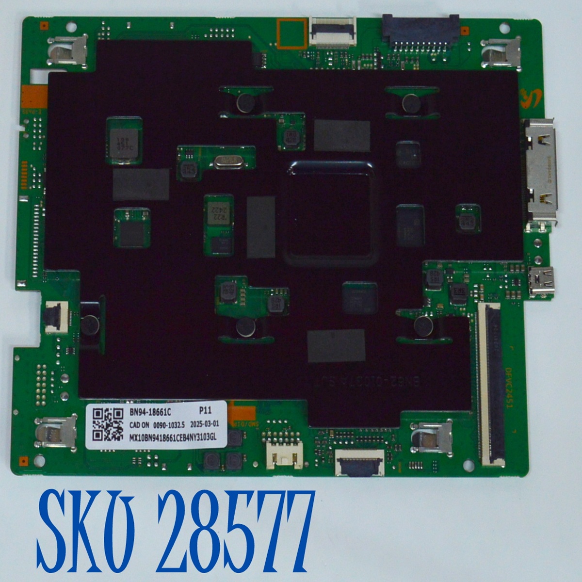 MAIN ORIGINAL PARA TV SAMSUNG QLED 4K UHD HDR SMART TV / NUMERO DE PARTE BN94-18661C / BN41-03339A / BN41-03339 / DFVC2451 / BN9418661C / PANEL CY-QD043HHAV2H / DISPLAY T430QVN03.X / BN96-59632A / MODELO QN43LS03FADXZA / QN43LS03FADXZA AA01