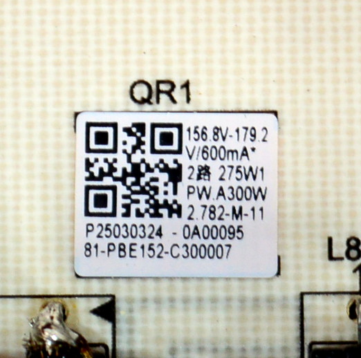 FUENTE DE PODER ORIGINAL NUEVA PARA TV PHILIPS / TCL / NUMERO DE PARTE 81-PBE152-C300007 / PW.A300W2.782 / P25030324 - Imagen 2