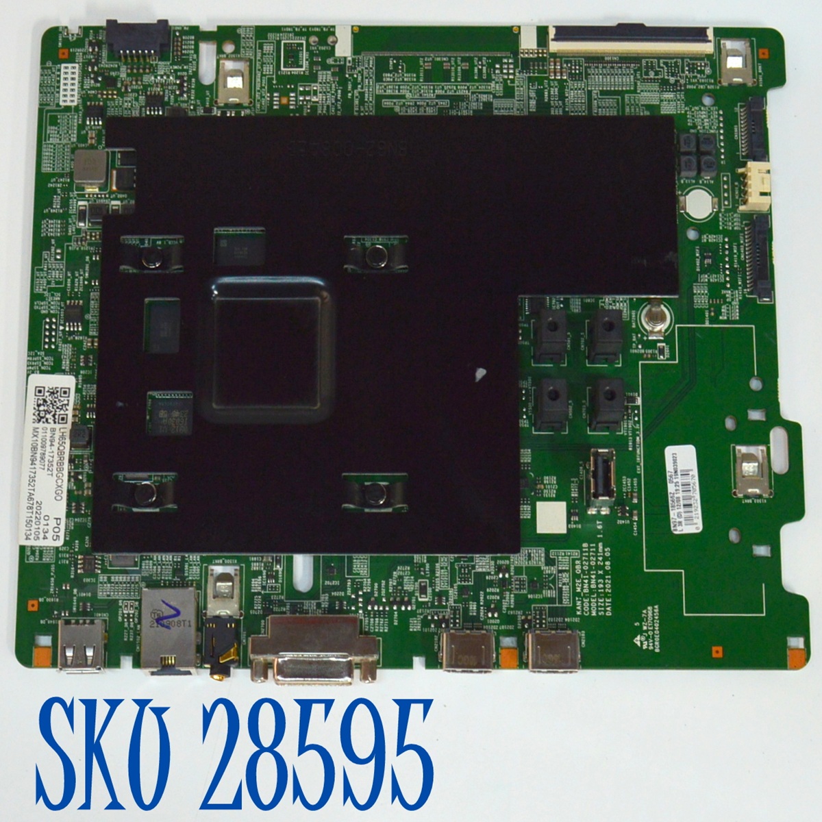 MAIN ORIGINAL PARA TV SAMSUNG / NUMERO DE PARTE BN94-17352T / BN41-02711B / BN41-02711 / BN97-18566Z / BYBH2143 / BN41-02744B-000 / BN9417352T / PANEL CY-NR065HGHVWH / DISPLAY ST6451D04-7 V2.2 / BN96-53489A / MODELO LH65QBRBBGCXGO / LH65QBRBBGCXGO CC05