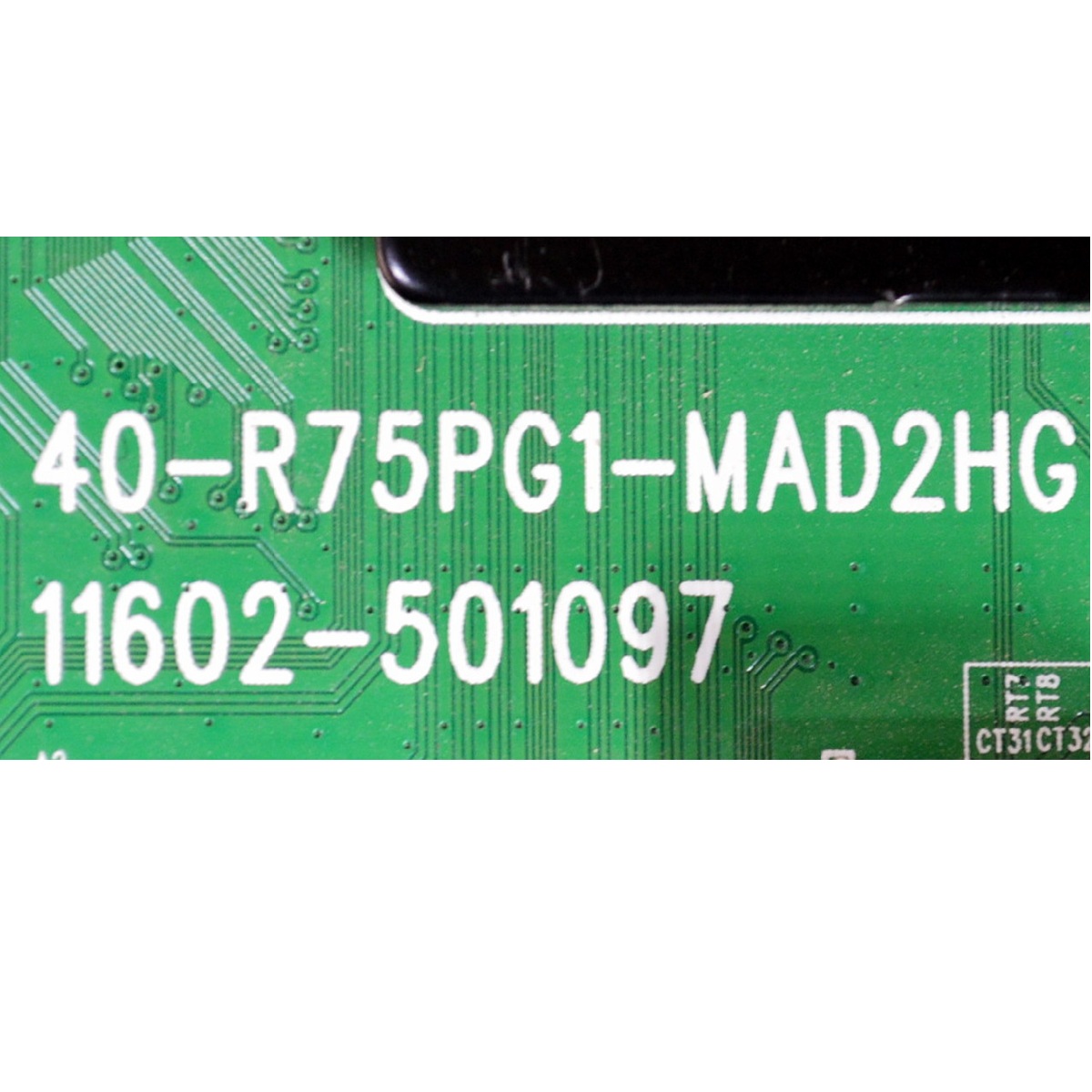 MAIN ORIGINAL PARA TV TCL 4K UHD HDR GOOGLE TV / NUMERO DE PARTE G0301-000883 / 40-R75PG1-MAD2HG / 11602-501097 / R75PG1 / RTD2875P / G0301-000883-Z00 / G0301-000883-Z0S / V8-R75PT01-LF / PANEL LVU750NDAL / DISPLAY ST7461D03-2 VER.2.3 / MODELO 75S451G - Imagen 3
