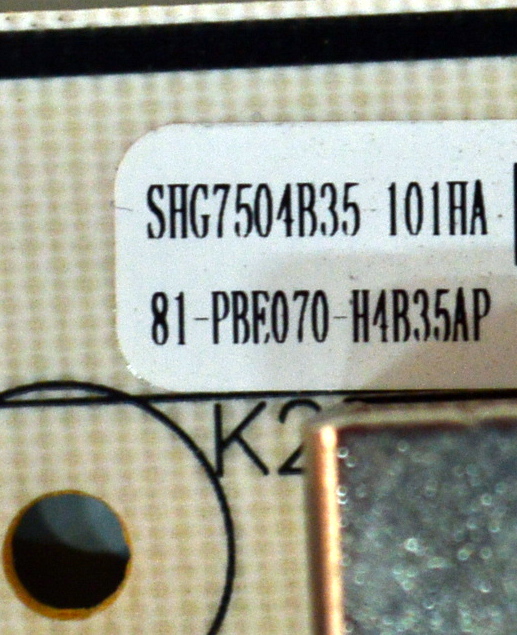 FUENTE DE PODER ORIGINAL PARA TV DAWEOO / NUMERO DE PARTE 81-PBE070-H4B35AP / SHG7504B-101H / DLBB567 / SHG7504B35-101HA / SHG7504B / CQC14134104969 / MODELO DAW70UR - Imagen 2