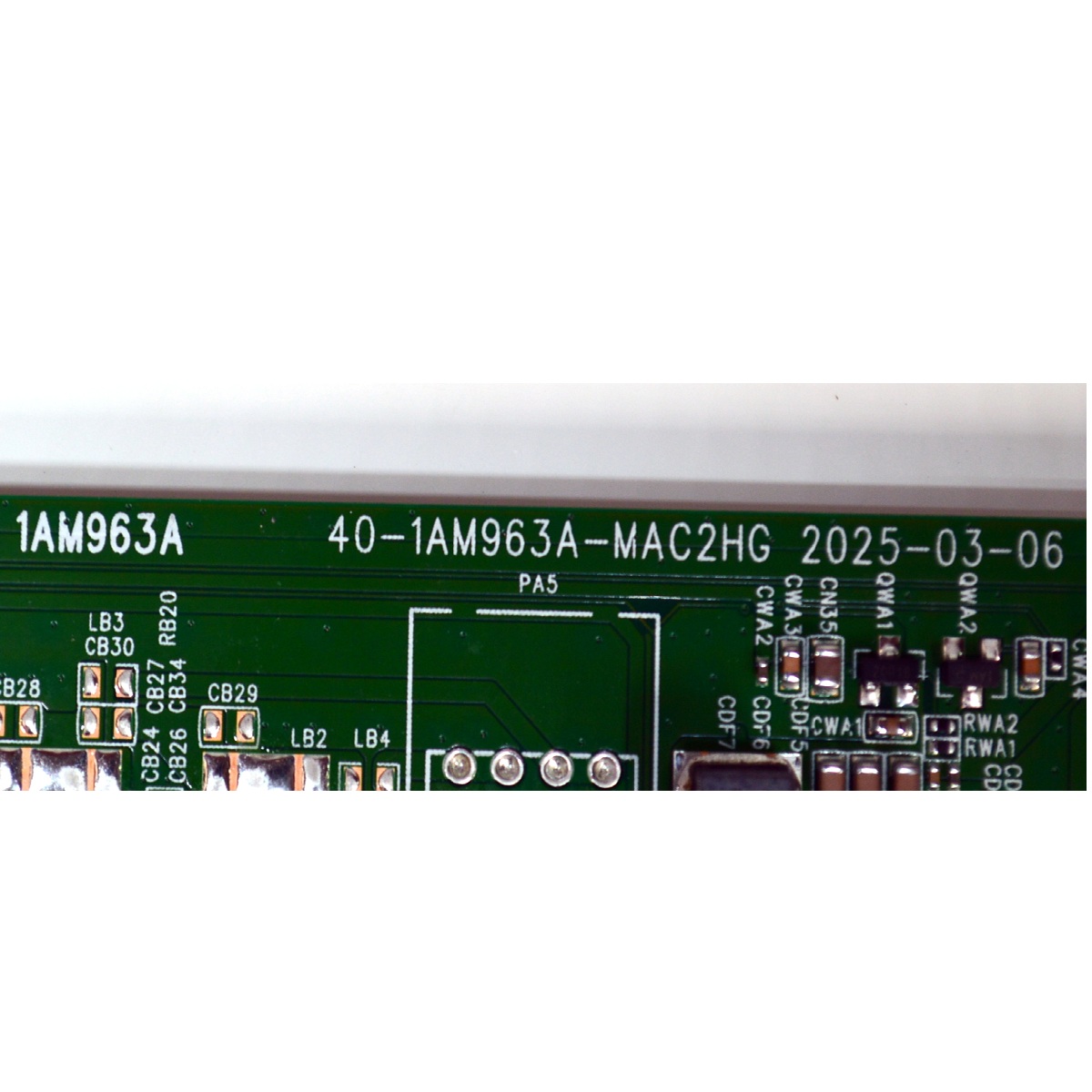 MAIN ORIGINAL PARA TV / NUMERO DE PARTE T8-1AM9615-MA200AA / 40-1AM963A-MAC2HG / 1AM963A / V8-T963NNA-LF1V3047.9558 - Imagen 3