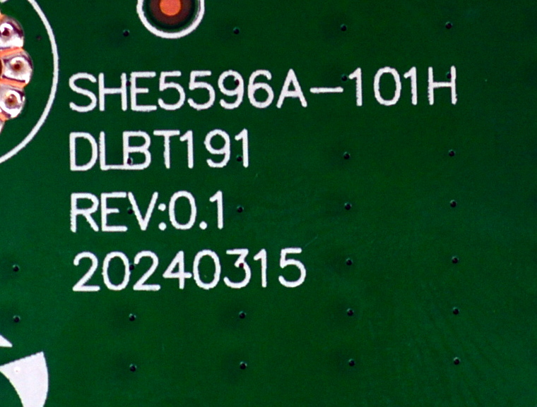 LED DRIVER ORIGINAL NUEVA PARA TV ROKU / HISENSE / NUMERO DE PARTE  81-BLI24X-H140002 / SHE5596A-101H / DLBT191 / MODELO 55R6C7 / 55R6CX - Imagen 2