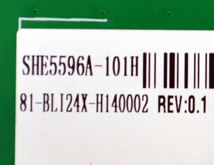LED DRIVER ORIGINAL NUEVA PARA TV ROKU / HISENSE / NUMERO DE PARTE  81-BLI24X-H140002 / SHE5596A-101H / DLBT191 / MODELO 55R6C7 / 55R6CX - Imagen 3