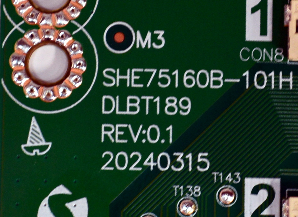 LED DRIVER ORIGINAL NUEVA PARA TV ROKU / NUMERO DE PARTE 81-BLI24X-H230002 / SHE75160B-101H / DLBT189 / CQC13001102229 / MODELO 75R6CX - Imagen 2