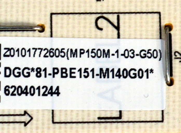 FUENTE DE PODER ORIGINAL NUEVA PARA TV PHILIPS/ NUMERO DE PARTE 81-PBE151-M140G01 / PCB:MP150M-1 / MP150M-1 / MP150M-1-03-G50 / MODELO 65PUL6653/F8 - Imagen 2