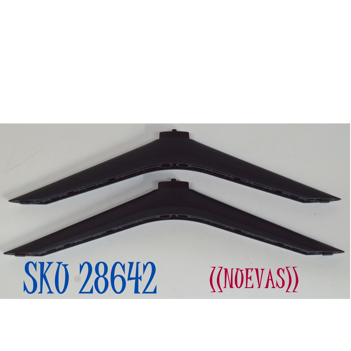 KIT DE BASES ORIGINAL NUEVAS PARA TV ONN 2 PIEZAS / NUMERO DE PARTE LD7080 / GSD