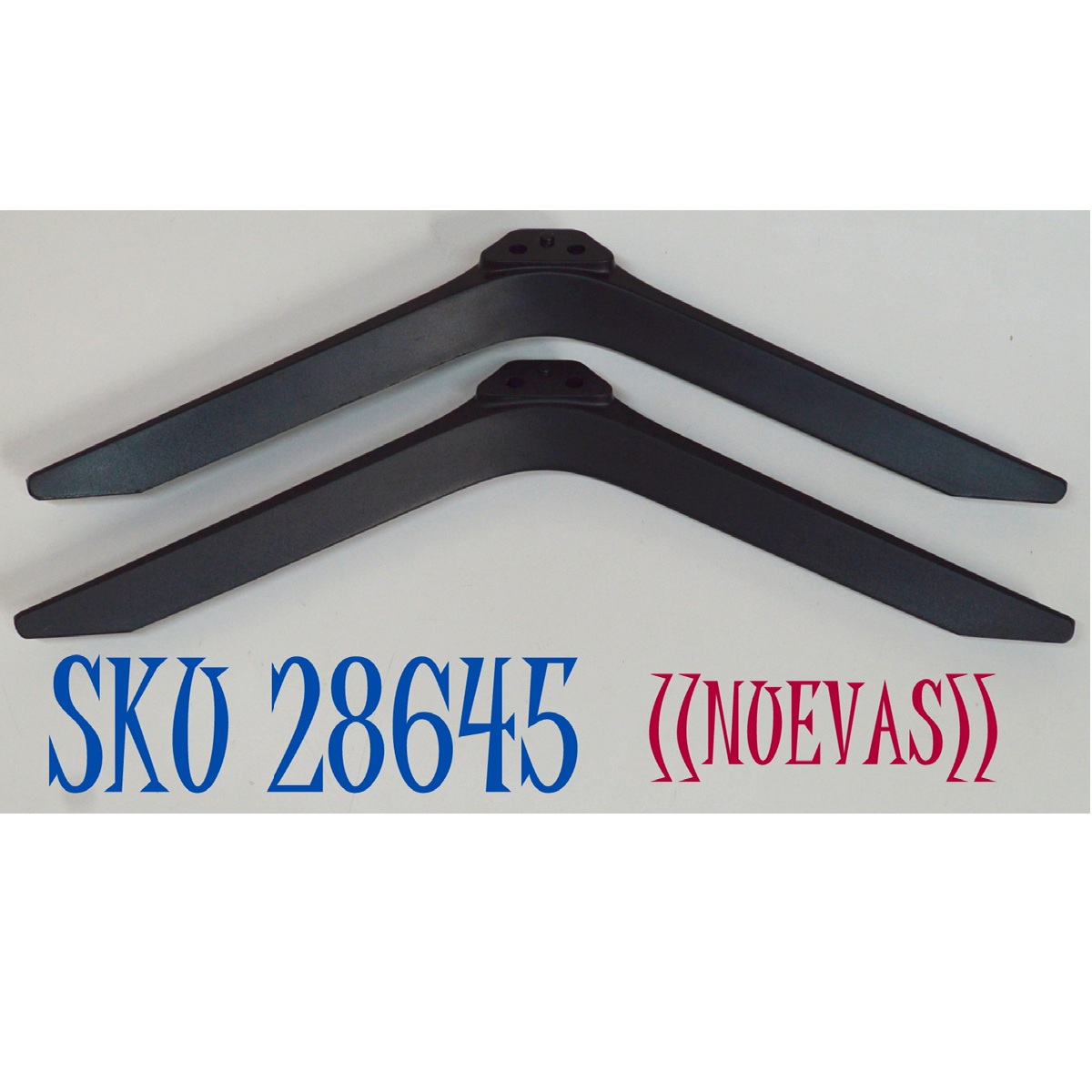 KIT DE BASES ORIGINAL NUEVAS PARA TV ELEMENT 2 PIEZAS / NUMERO DE PARTE BCDJ-65 / 7003-6500GF-X000021 / 7003-6500GF / MODELO E450AC58R / E450AC58R-T