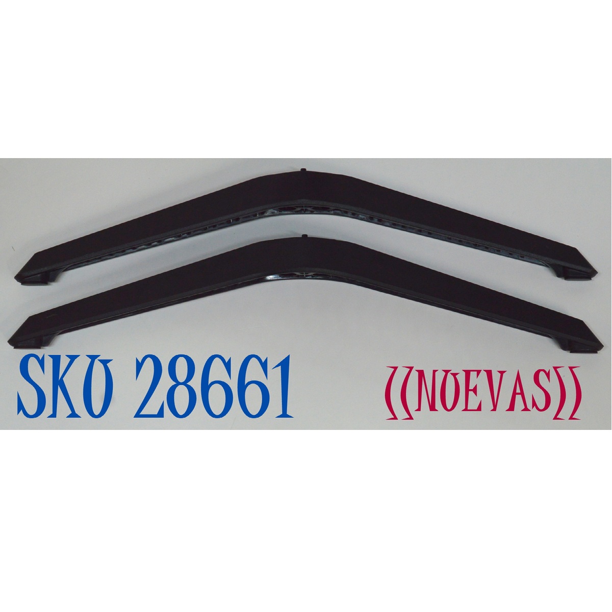 KIT DE BASES ORIGINAL NUEVAS PARA TV VIZIO 2 PIEZAS / NUMERO DE PARTE V70 / MODELO V4K70M-0801 / V4K75M-0804