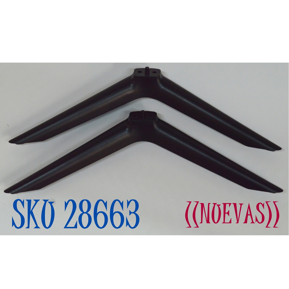 KIT DE BASES ORIGINAL NUEVAS PARA TV 2 PIEZAS / NUMERO DE PARTE LD50A3 / LD50A0