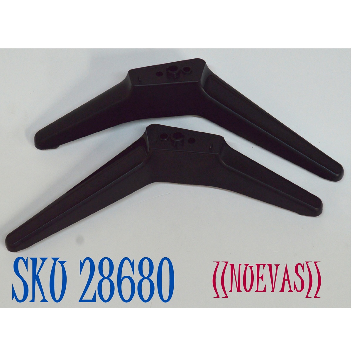 KIT DE BASES ORIGINAL NUEVAS PARA TV SEIKI 2 PIEZAS / NUMERO DE PARTE Y16C315 / Y16C3151302 (L) / Y16C3151402 (R) / MODELO SE32HQTM