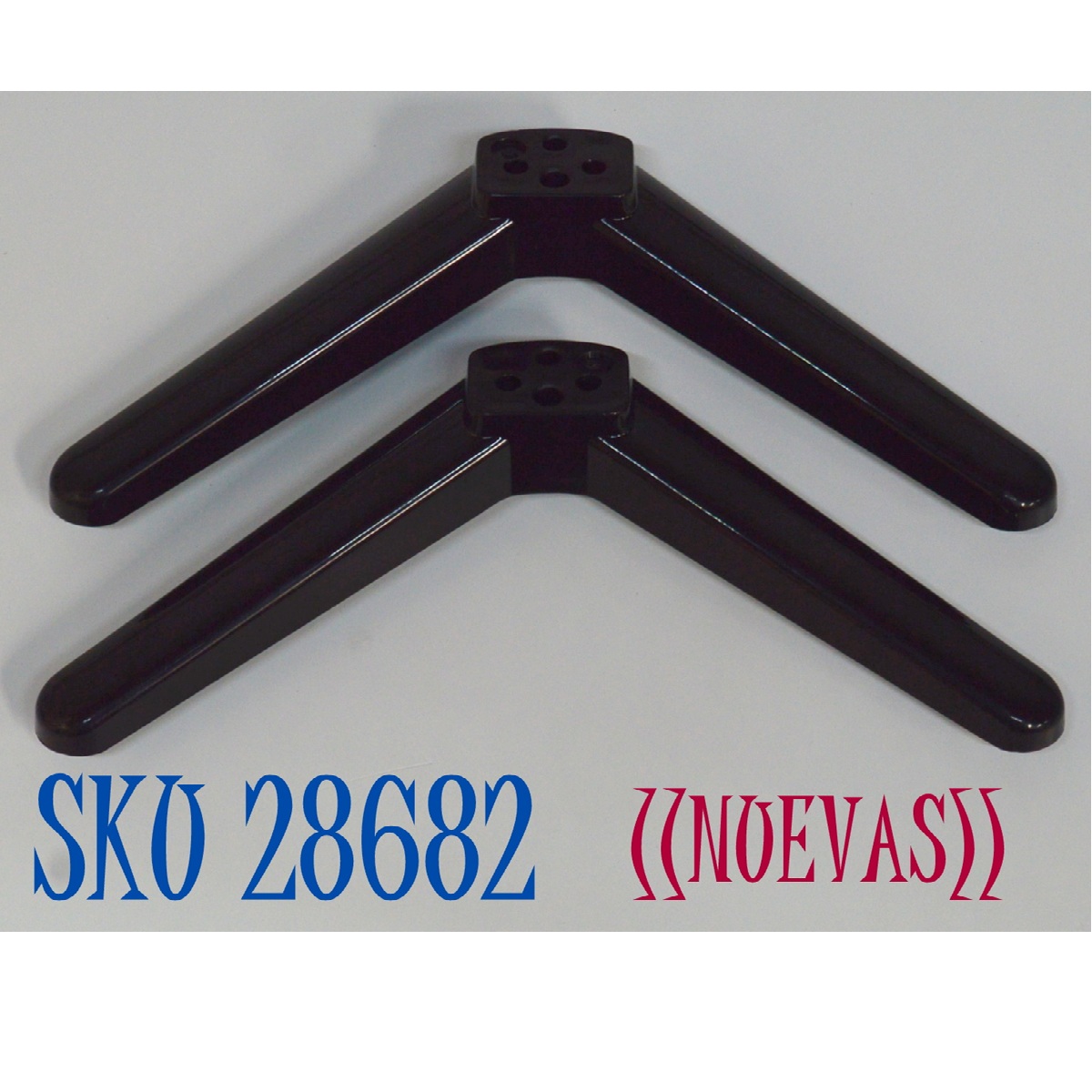 KIT DE BASES ORIGINAL NUEVAS PARA TV 2 PIEZAS