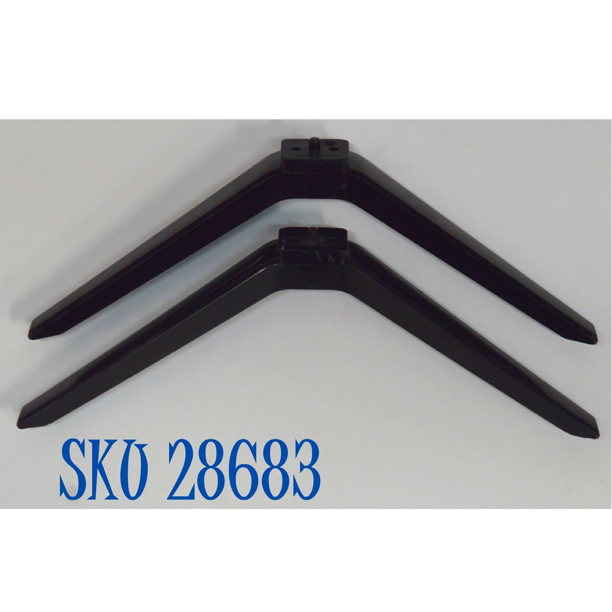 KIT DE BASES ORIGINAL PARA TV JVC 2 PIEZAS / NUMERO DE PARTE LD4261 / LD4261-SJ30-01 / MODELO LT-43MAW588