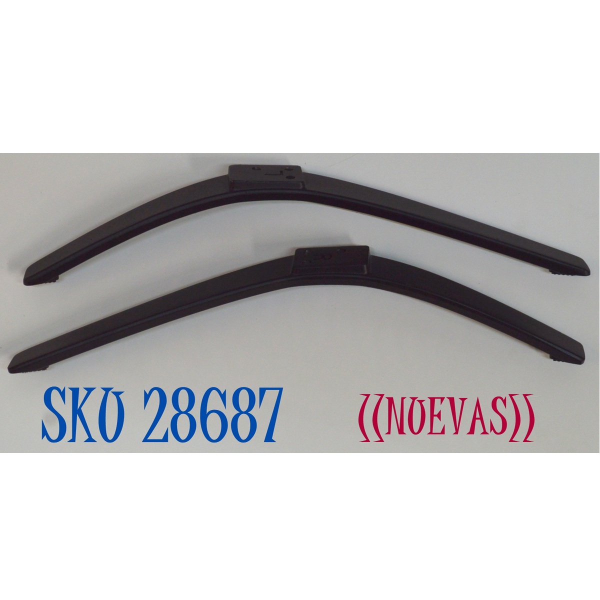 KIT DE BASES DE METAL ORIGINAL NUEVAS PARA TV JVC 2 PIEZAS / NUMERO DE PARTE MSF-50 / MODELO LT-50E560