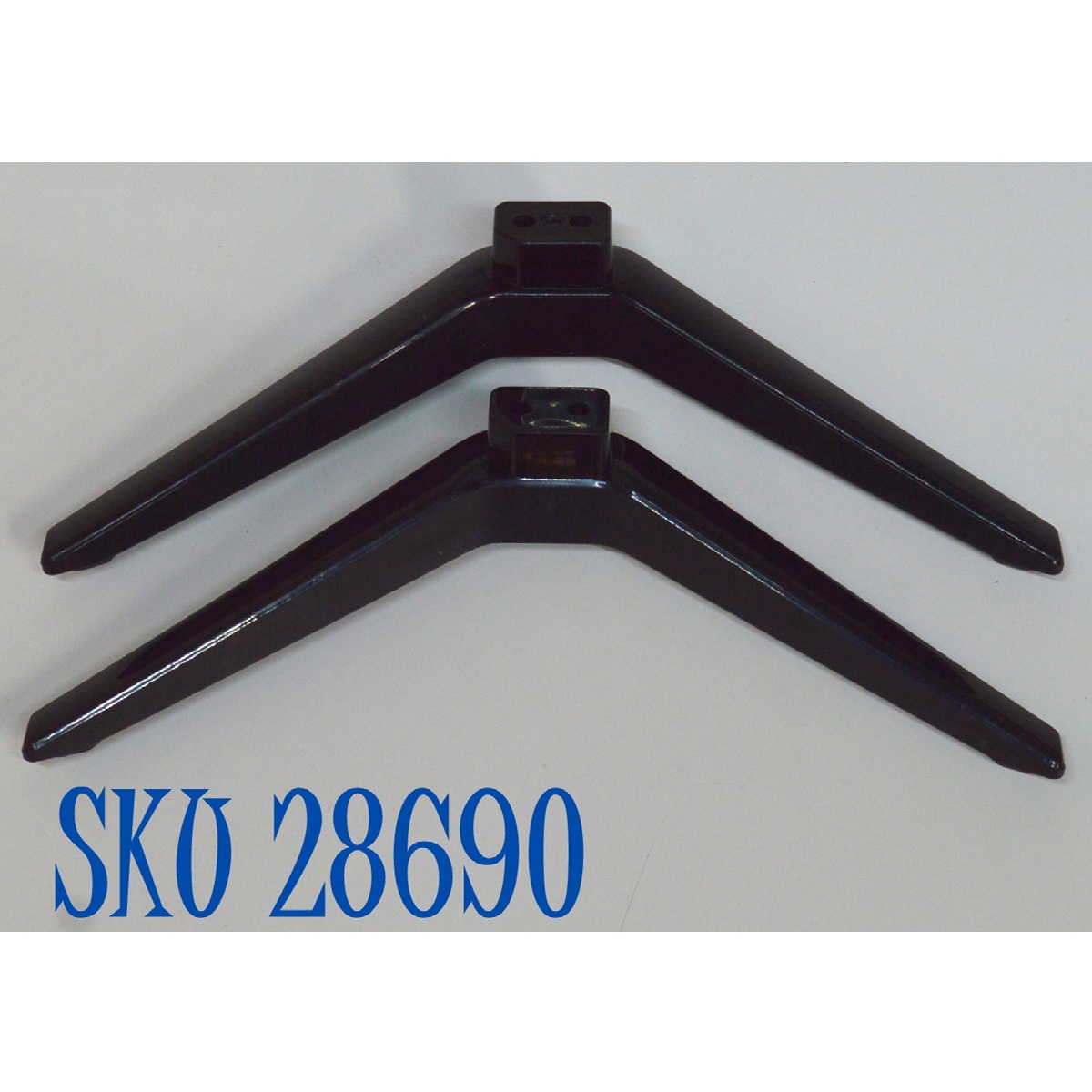 KIT DE BASES ORIGINAL PARA TV JVC / ROKU / 2 PIEZAS / NUMERO DE PARTE LD3261 / LD3261-SJ30 / LD3261-SJ30-01 / MODELO LT-32CA220 / LT-32MAW388 / 32R2A5R / 32R2A5X