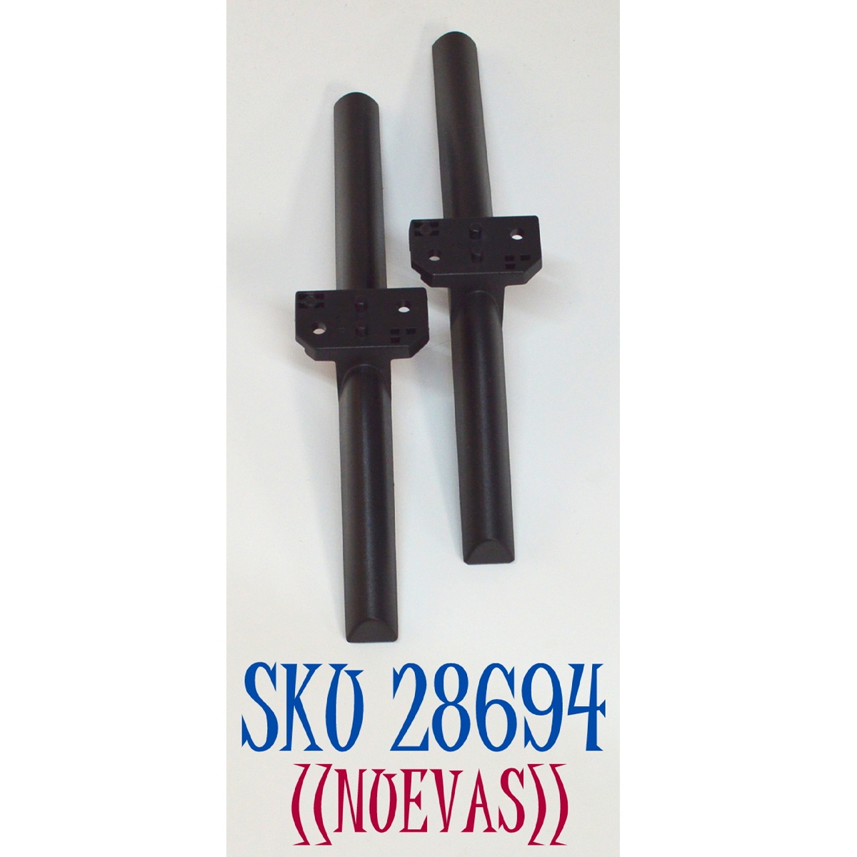 KIT DE BASES ORIGINAL NUEVAS PARA TV INSIGNIA 2 PIEZAS / NUMERO DE PARTE P34T4033 / P34T403301101A / MODELO NS-50F501NA26 / NS-55F501NA26