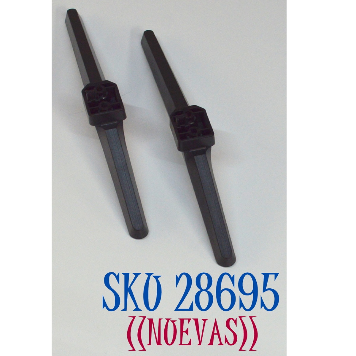 KIT DE BASES ORIGINAL NUEVAS PARA TV HISENSE 2 PIEZAS / NUMERO DE PARTE RSAG8.078.7364 / ABS-GF15-ROHS / MODELO 43A6NV / 43A6N