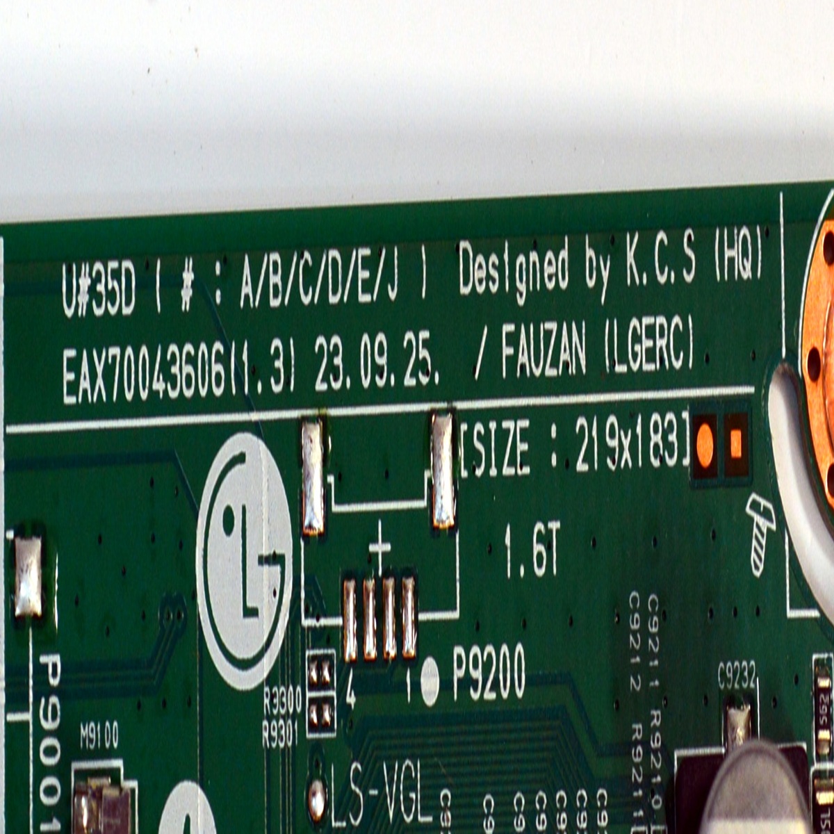 MAIN ORIGINAL PARA TV LG / NUMERO DE PARTE EBU67372804 / EAX70043606 / EAX70043606(1.3) / 67372804 / PANEL NC500TQG-VBKHA / DISPLAY HF500QUB-F2D / MODELO 50UR8750PSA / 50UR7800PSB - Imagen 3