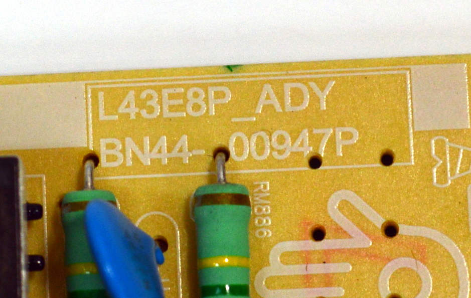 FUENTE DE PODER ORIGINAL PARA TV SAMSUNG / NUMERO DE PARTE BN44-00947P / L43E8P_ADY / BN4400947P / PANEL CY-QB043HJHV3H / MODELO QN43LS05BAFXZX / QN43LS05BAFXZX CC02 - Imagen 3