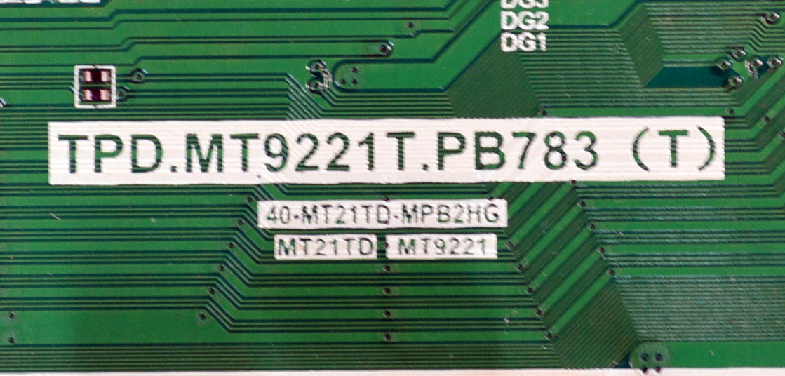 MAIN FUENTE COMBO ORIGINAL PARA TV TCL / NUMERO DE PARTE G0321-000498 / TPD.MT9221T.PB783 (T) / 40-MT21TQ-MPB2HG / MT21TD / MT9221 / G0321-000498-W30 / G0321-000498-W3S / V8-T221T09-LF / PANEL LVF500NDAL / DISPLAY PT500CT02-2 VER.1.0 / MODELO 50Q3K - Imagen 2