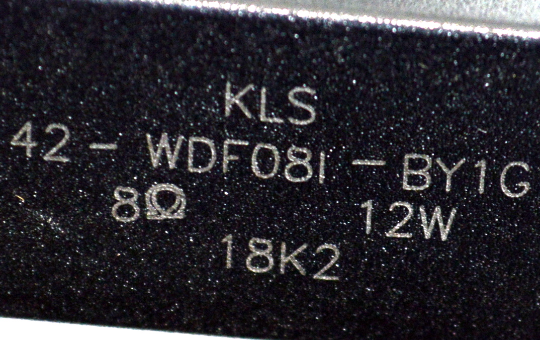 KIT DE BOCINAS ORIGINAL PARA TV INSIGNIA 2 PIEZAS / NUMERO DE PARTE 42-WDF08I / 42-WDF08I-BY1G / MODELO NS-55D510NA19 - Imagen 2