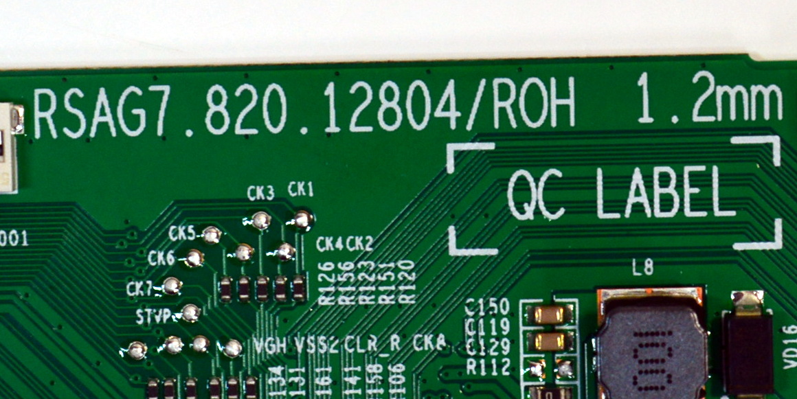 T-CON ORIGINAL PARA TV HISENSE / NUMERO DE PARTE 343290 / RSAG7.820.12804/ROH / 327316 / H41802PNS89A4 / PANEL HD550K1U71-T0L5\ROH / DISPLAY HF550QUB-F21 REV.2.0 / MODELO 55QD65QV / 55QD6QV / 55Q60QUV - Imagen 2