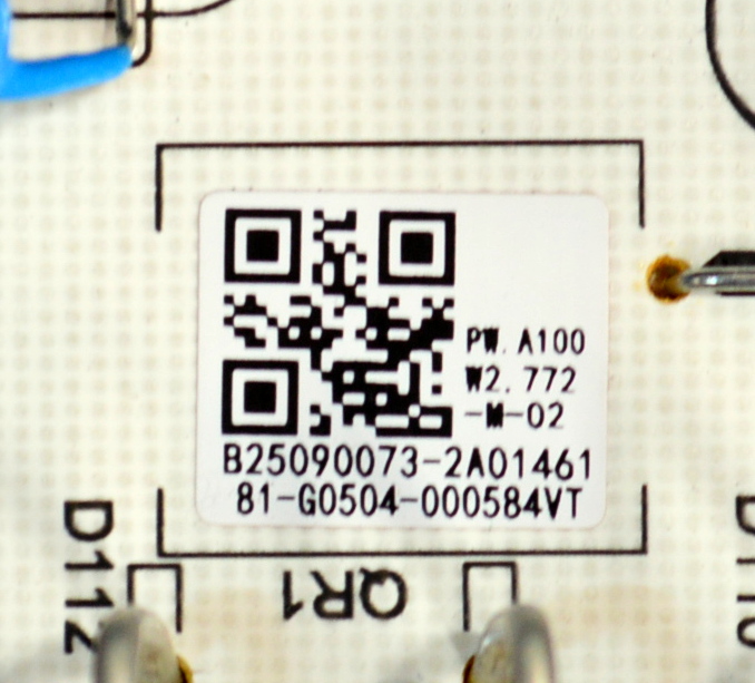 FUENTE DE PODER ORIGINAL PARA TV TCL / NUMERO DE PARTE 81-G0504-000584VT / PW.A100W2.772 / B25090073 / MODELO: 55S453 55ME345V/F7 /DS1 / DS2 - Imagen 3