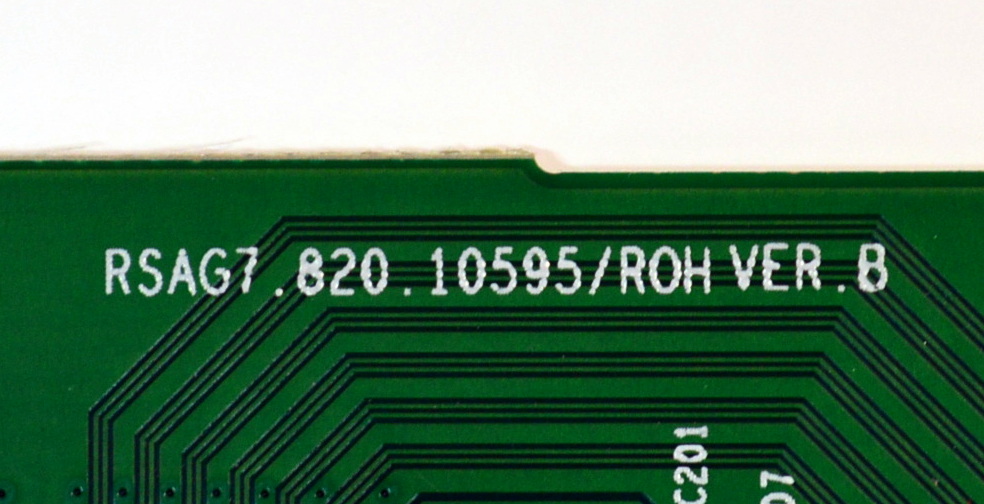 T-CON ORIGINAL PARA TV HISENSE / NUMERO DE PARTE 329038 / RSAG7.820.10595/ROH VER.B / 284901 / H41802PNW06A1 / PANEL HD550K1U51-T0L3 / DISPLAY T550QVN10.0 / MODELO 55A5NV / 55A5NV 55A50QSV - Imagen 2