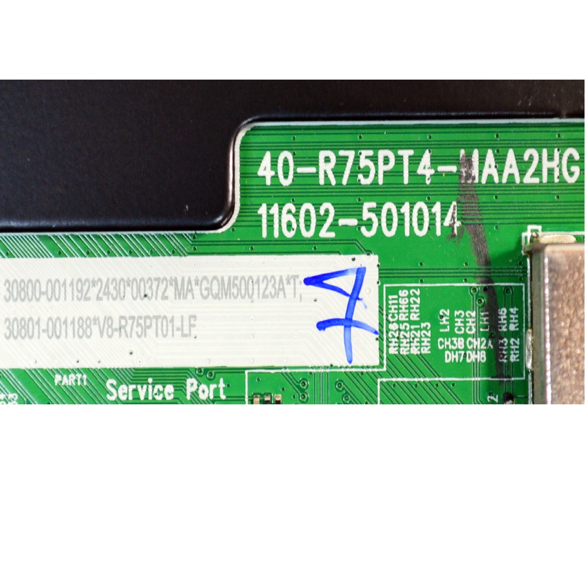 MAIN ORIGINAL PARA TV TCL 4K UHD HDR GOOGLE TV / NUMERO DE PARTE 30800-001192 / 11602-501014 / 40-R75PT4-MAA2HG / R75PT4 / 30801-001188 / V8-R75PT01-LF / PANEL LVU430NDJL / DIPLAY PT430GT03-1 VER.1.0 / MODELO 43S551G - Imagen 2