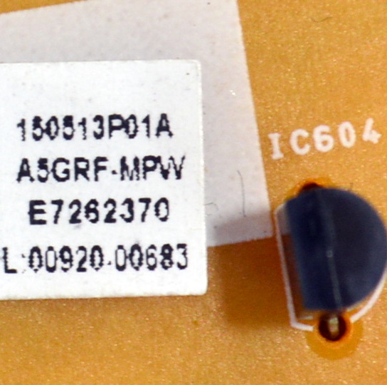 FUENTE DE PODER ORIGINAL PARA TV MAGNAVOX / NUMERO DE PARTE A5GRF-MPW / BA4GR0F01 023 / LC12-55W-USA/ BA4GR0F01023 / A5GRFMPW C / MODELO 55ME345V/F7 / 55ME345V/F7 / DS1 / DS2 - Imagen 3