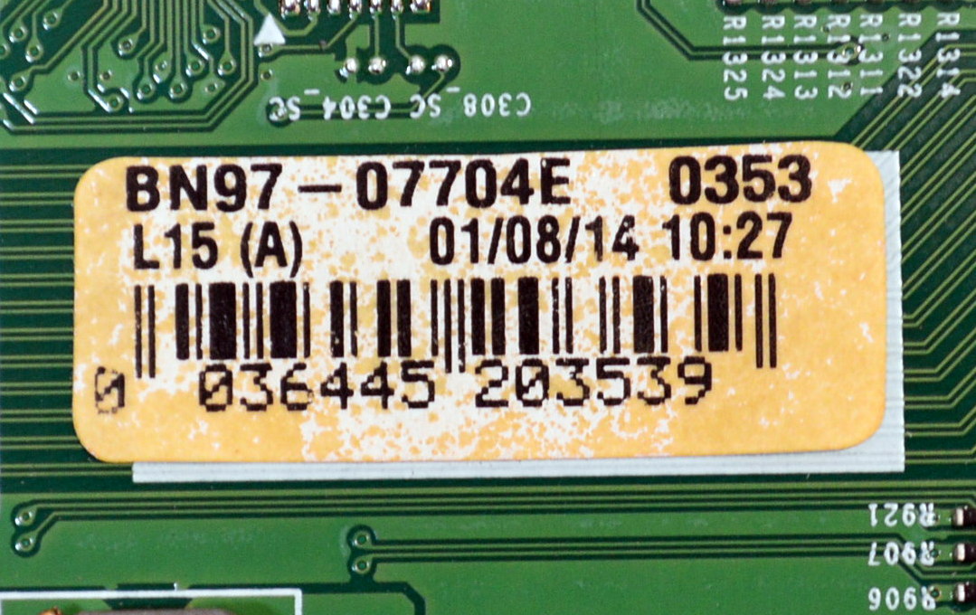 MAIN ORIGINAL PARA TV SAMSUG FULL HD / NUMERO DE PARTE BN94-06695V / BN41-01958B / BN41-01958 / BN97-07704E / BN9406695V / PANEL CY-HF600CSSV4H / MODELO UN60F6400FXZA - Imagen 3