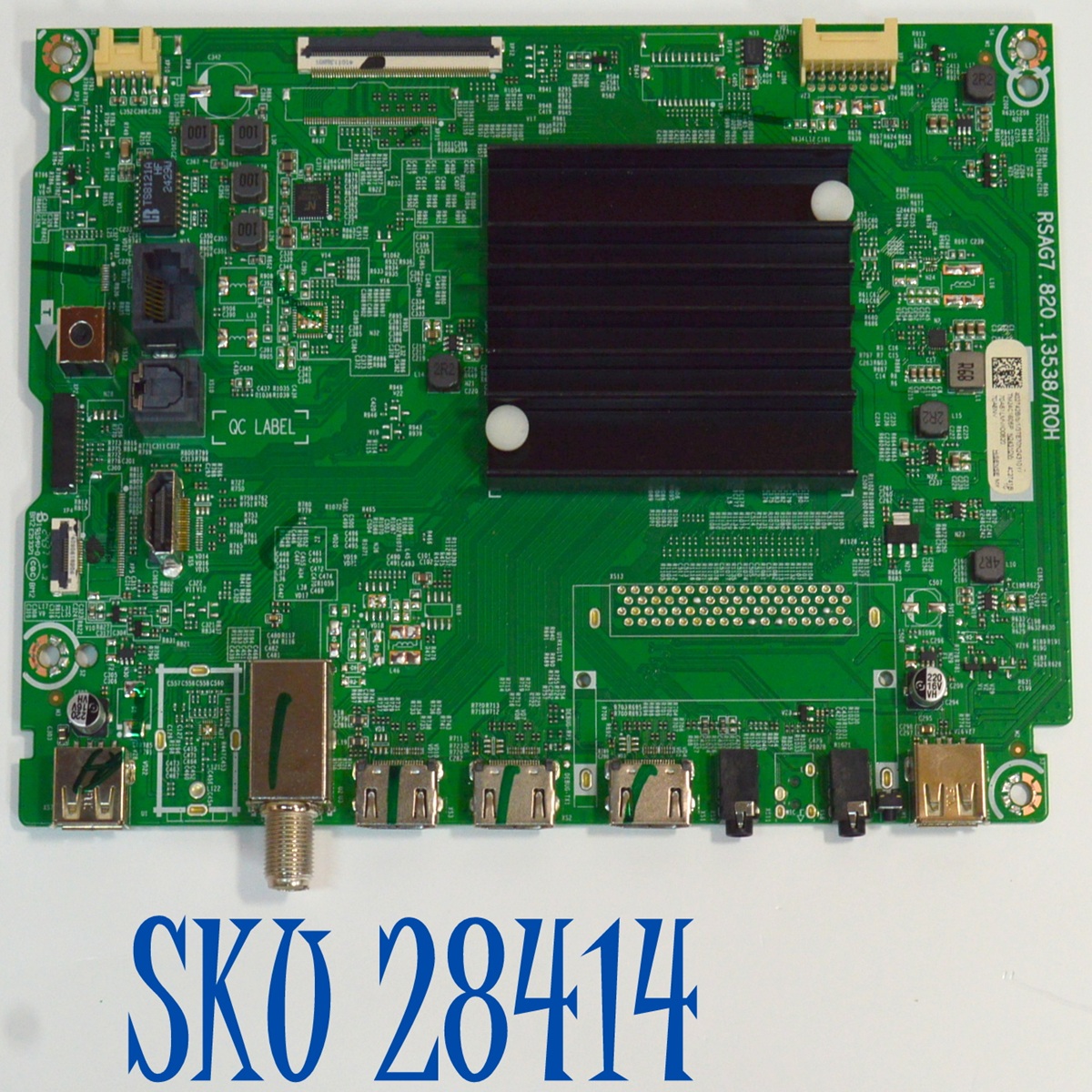 MAIN ORIGINAL PARA TV HISENSE 4K UHD HDR VIDAA / NUMERO DE PARTE 402742 / RSAG7.820.13538/ROH / 402741 / 70A51LMV/00820 / N24310W / PANEL HD700H1U41-T0B1 / DISPLAY JE695R3HD2L / MODELO 70A6NV / 70A6NV 70A51LMV