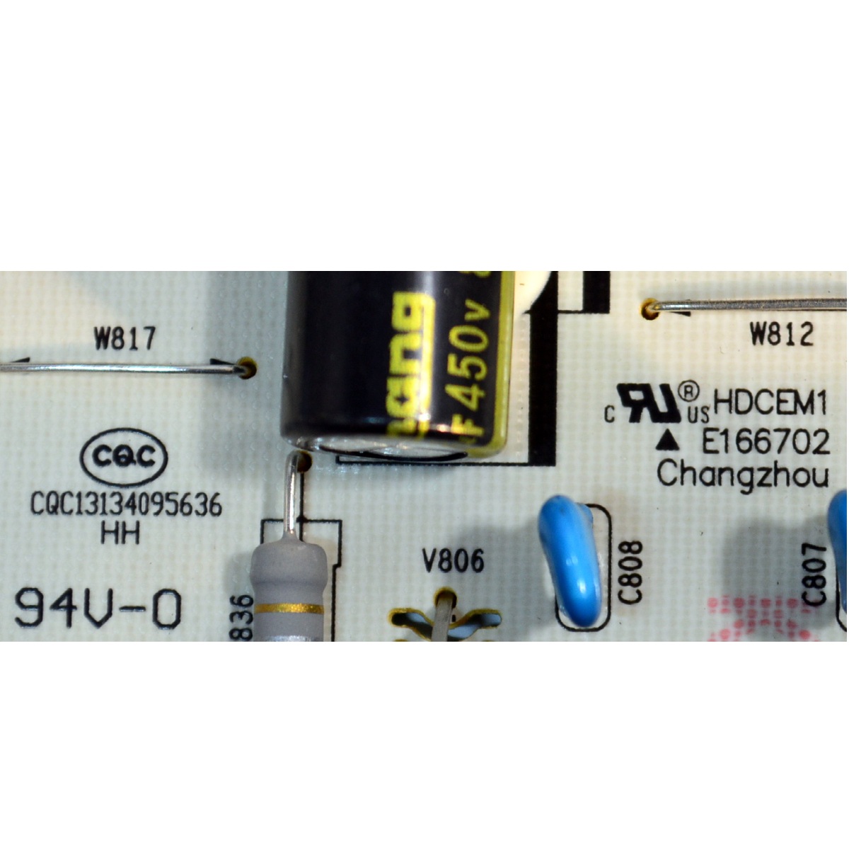 FUENTE DE PODER ORIGINAL PARA TV HISENSE / NUMERO DE PARTE 330984 / RSAG7.820.12059/ROH / 12059-C / HDCEM1 / CQC13134095636 / PANEL HD700X1U92-TAL1B2 / DISPLAY CV700U2-T01 REV:04 / MODELO 70A6H / 70A6H 70A51HUA - Imagen 4