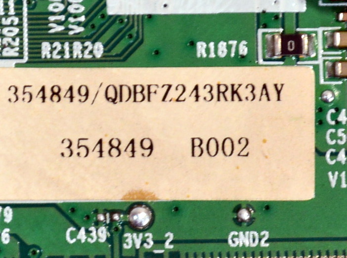 LED DRIVER ORIGINAL PARA TV HISENSE / NUMERO DE PARTE 354849 / RSAG7.820.13749/ROH / QDBFZ243RK3AY / PANEL HD650H3U52-T0LH / DISPLAY T650QVN07.5 / MODELO 65U6N / 65U6N 65U66LUA - Imagen 2