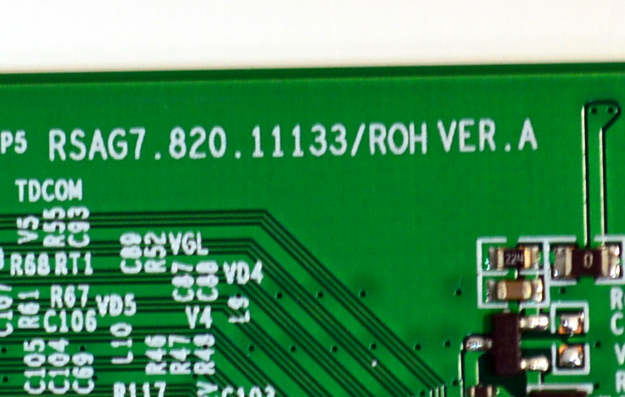 T-CON ORIGINAL PARA TV HISENSE / NUMERO DE PARTE 313701 / RSAG7.820.11133/ROH VER.A / 305807 / H41802PNW48A1 / PANEL HD550K1U51-T0L3 / DISPLAY T550QVN10.0 / MODELO 55A65NV / 55A65NV 55A60QUV - Imagen 2