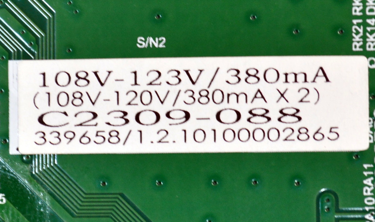 MAIN FUENTE COMBO ORIGINAL PARA TV EVL 4K UHD VIDAA / NUMERO DE PARTE TPD.MT9602.PC822 / 339658 / TPD.MT9602.PC822 (T) / C2309-088 / A23100225 / PANEL T650QVN07.5 / DISPLAY T650QVN07.5 / MODELO 65EVLS4 - Imagen 3