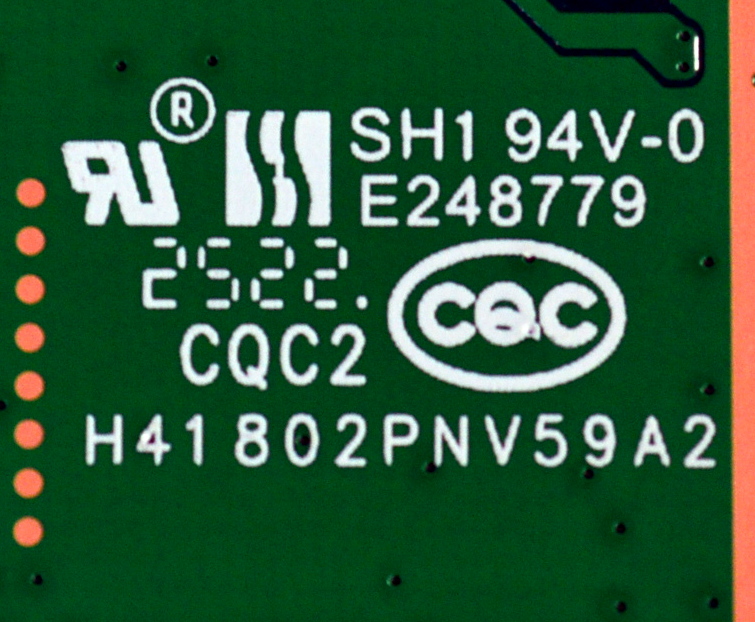 T-CON ORIGINAL PARA TV HISENSE / NUMERO DE PARTE 432443 / RSAG7.820.51637/ROH / 410579 / H41802PNV59A2 / PANEL HD750K1U71-T0L3B2\ROH / DISPLAY HV750QUB-F92 / MODELO 75A65NV / 75A65NV 75A60QUV - Imagen 4