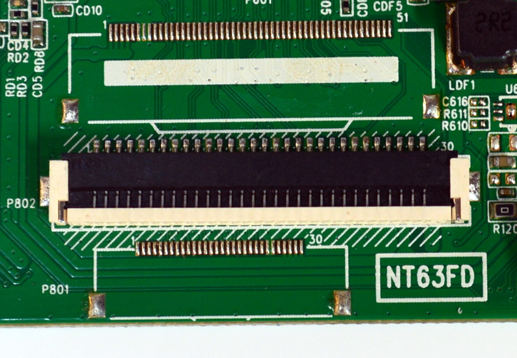 MAIN FUENTE COMBO ORIGINAL PARA TV HKPRO / NUMERO DE PARTE 40-3NT63M-MAB2HG / MODELO 40" / 43" - Imagen 3